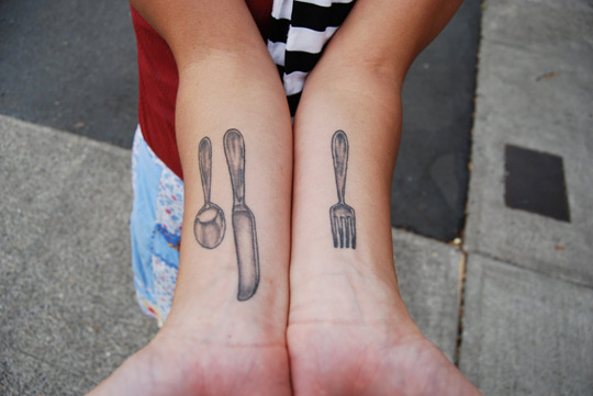 Tattoos Of Hands Open. Forget cupcake tattoos (No,